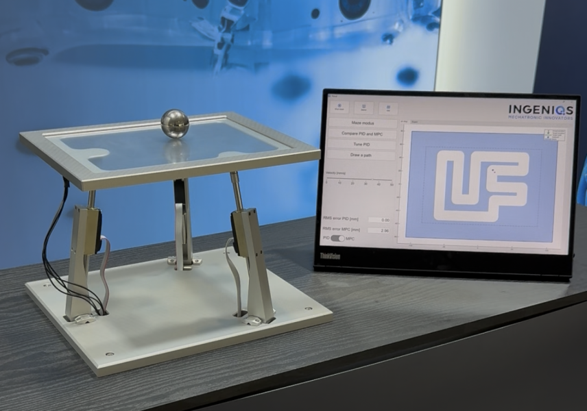 Model Based Control of a ball balancing tripod